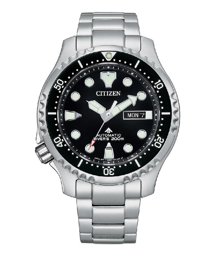 商品Citizen|Citizen Promaster Marine Automatic Black Dial Mens Watch NY0140-80E,价格¥1933,第1张图片