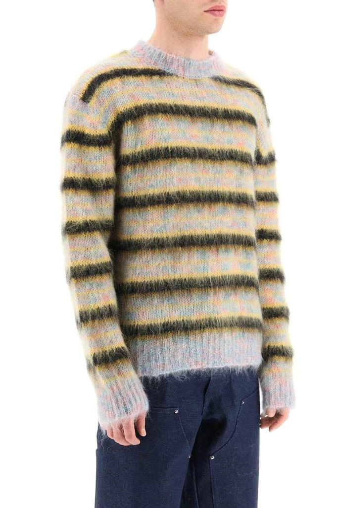 商品Marni|STRIPED BRUSHED MOHAIR SWEATER,价格¥3236,第3张图片详细描述