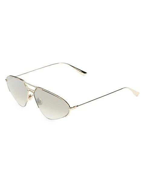 商品Dior|Stellair 62MM Aviator Sunglasses,价格¥796,第2张图片详细描述