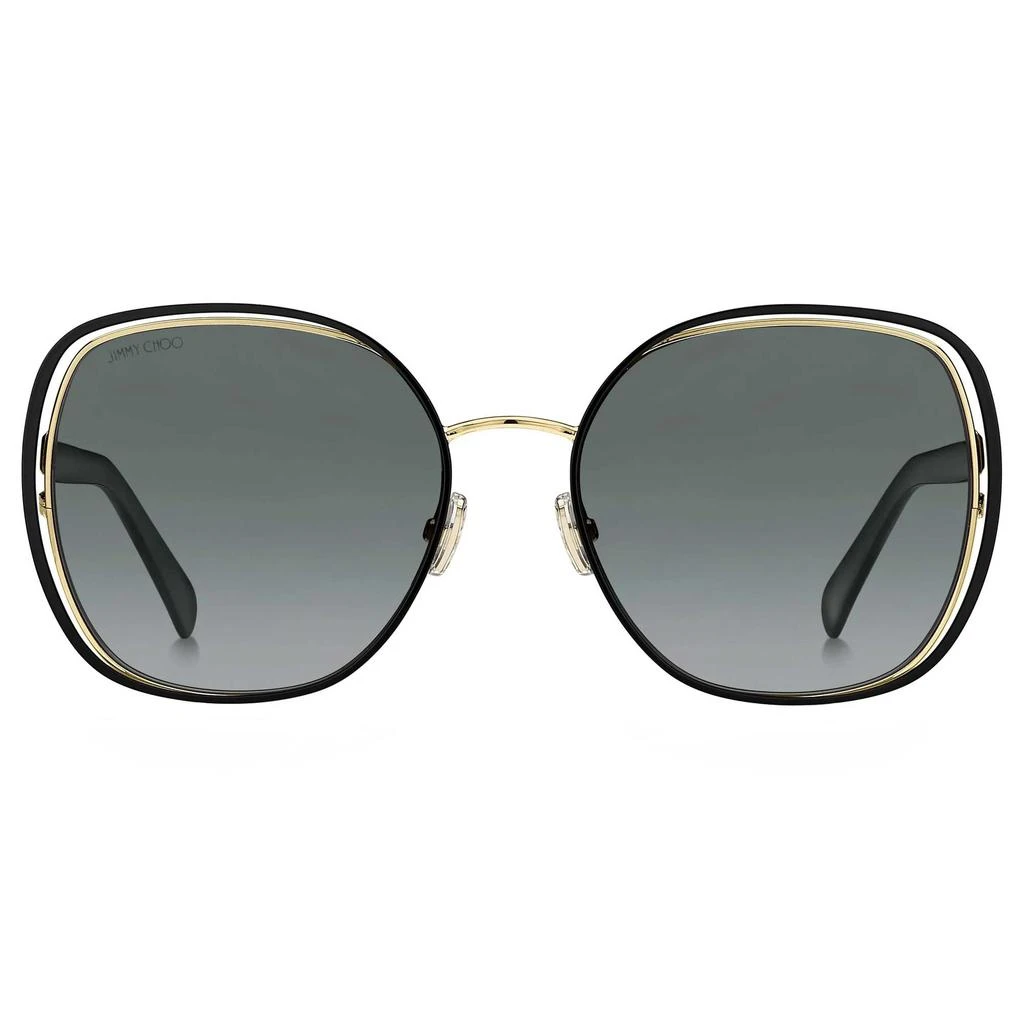商品Jimmy Choo|Jimmy Choo Women's Sunglasses - Black Gold Frame Grey Shaded Lens | DODIE/S 02M2 9O,价格¥649,第2张图片详细描述