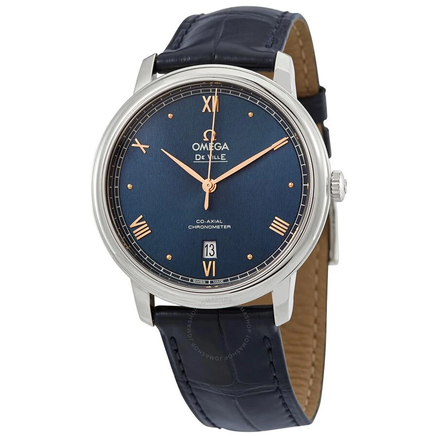 商品Omega|De Ville Prestige Automatic Chronometer Blue Dial Men's Watch 424.13.40.20.03.004,价格¥20368,第1张图片