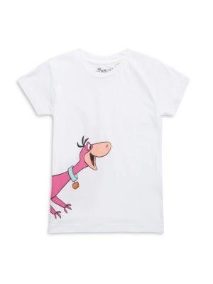 商品Eleven Paris|Little Girl's & Girl's Eleven Paris x The Flintstones Graphic T-Shirt,价格¥160,第1张图片
