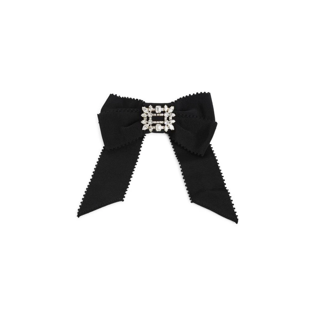 商品Roger Vivier|Broche Ribbon Hair Clip,价格¥2908,第1张图片
