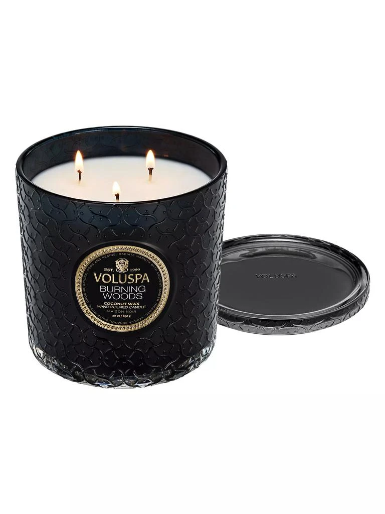 商品Voluspa|Burning Woods Luxe Candle,价格¥670,第2张图片详细描述