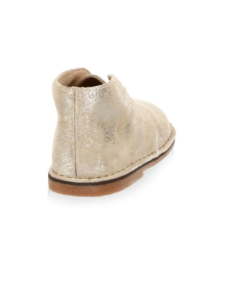商品Ralph Lauren|Baby's & Toddler's Lace-Up Gold Leather Chukka Booties,价格¥185,第2张图片详细描述
