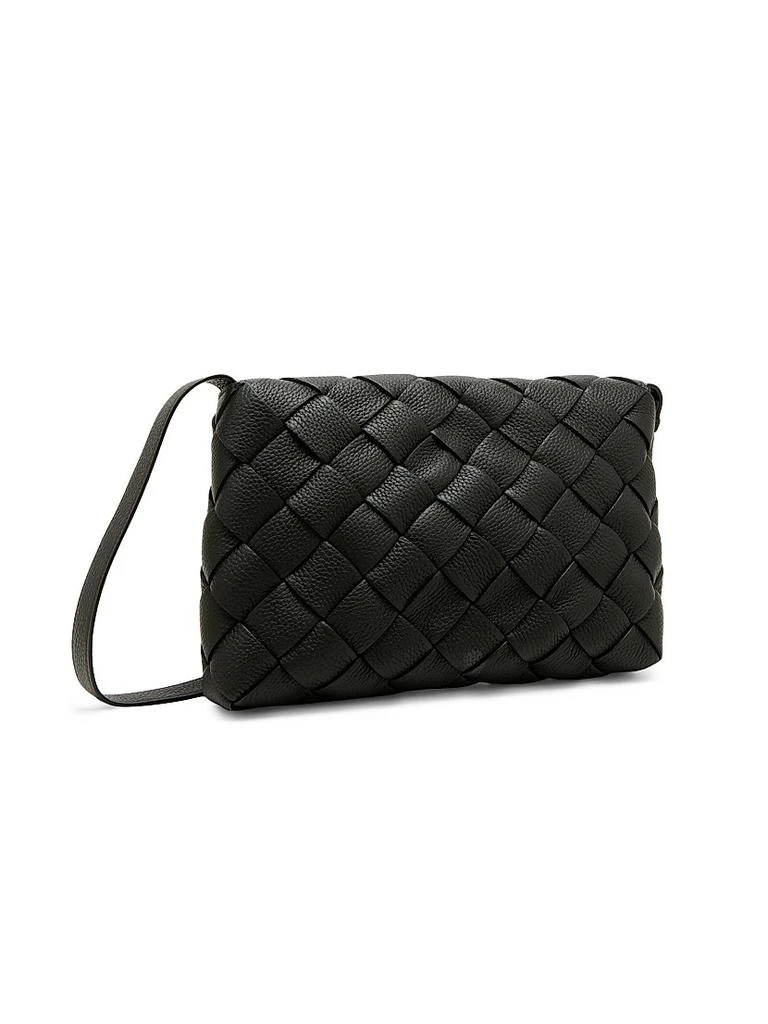 商品Bottega Veneta|Small Diagonal Intreccio Leather Messenger Bag,价格¥22184,第4张图片详细描述