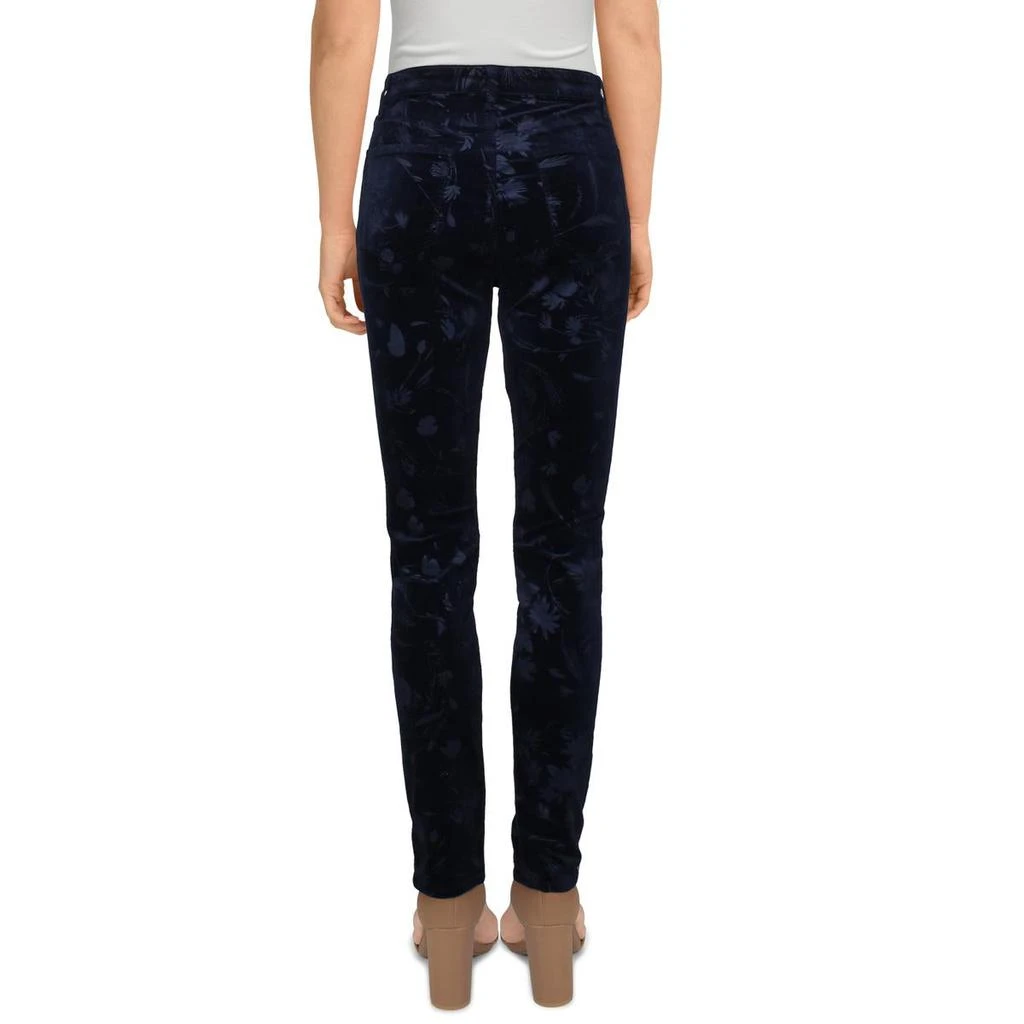 商品J Brand|J Brand Womens Maria Velvet Floral Skinny Jeans,价格¥92,第2张图片详细描述