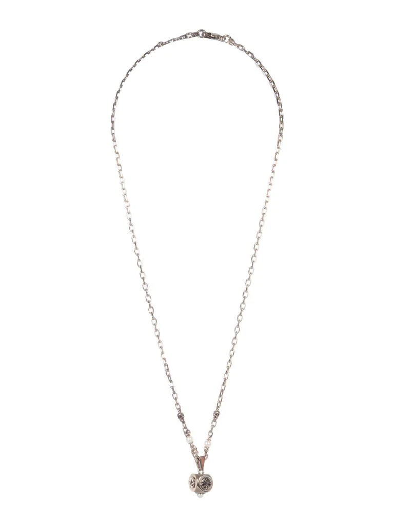 商品Alexander McQueen|Alexander McQueen Logo Pendant Necklace,价格¥2139,第3张图片详细描述