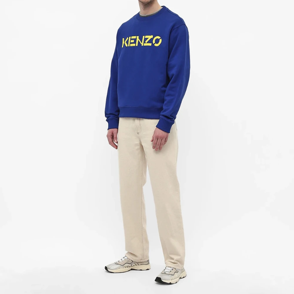 KENZO 男士蓝色卫衣 FB65SW0004ML-74 商品