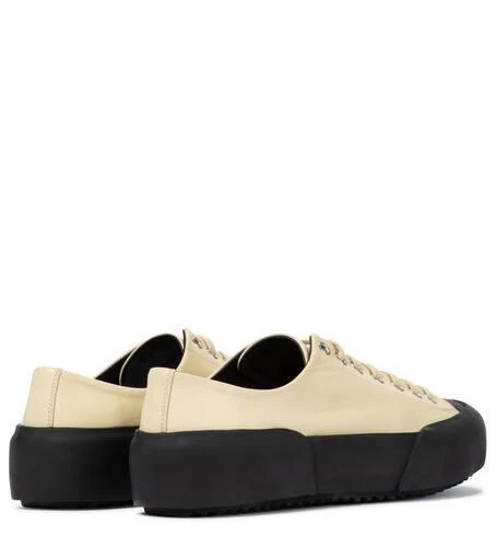 商品Jil Sander|Leather platform sneakers,价格¥3245,第3张图片详细描述