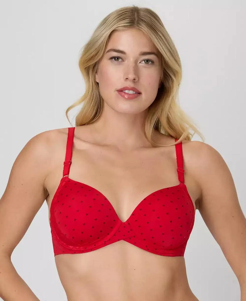 商品Maidenform|Women's One Fab Fit 2.0 T-Shirt Shaping Underwire Bra DM7543,价格¥181,第4张图片详细描述