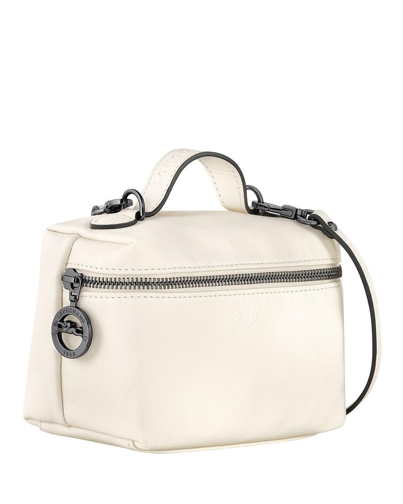 【Longchamp】Le Pliage Vanity XS クロスボディ スパンコール Le Pliage Collection XS Crossbody bag Nude - Canvas