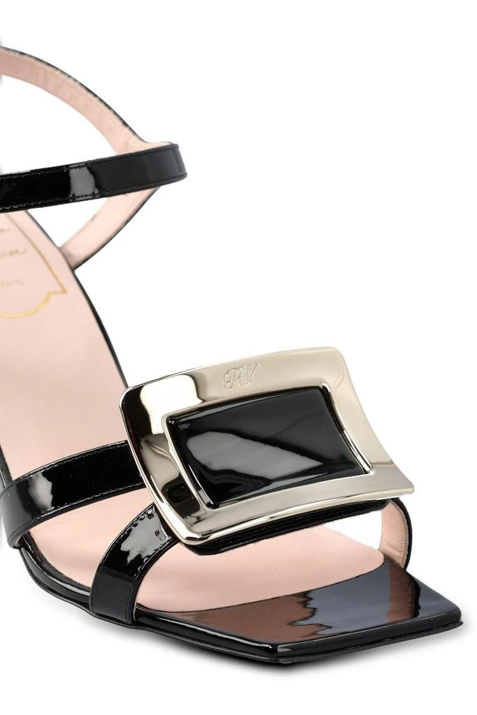 商品Roger Vivier|Roger Vivier Belle Vivier Open Toe Sandals,价格¥4340,第4张图片详细描述