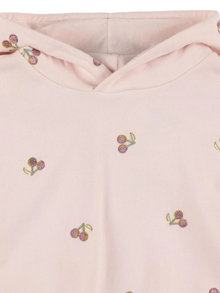 商品Bonpoint|Cherry Embroidered Cotton Hoodie,价格¥414,第1张图片详细描述