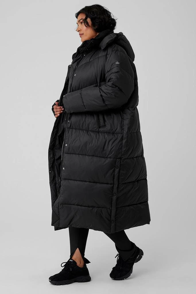 Gold Rush Puffer Trench - Black 商品