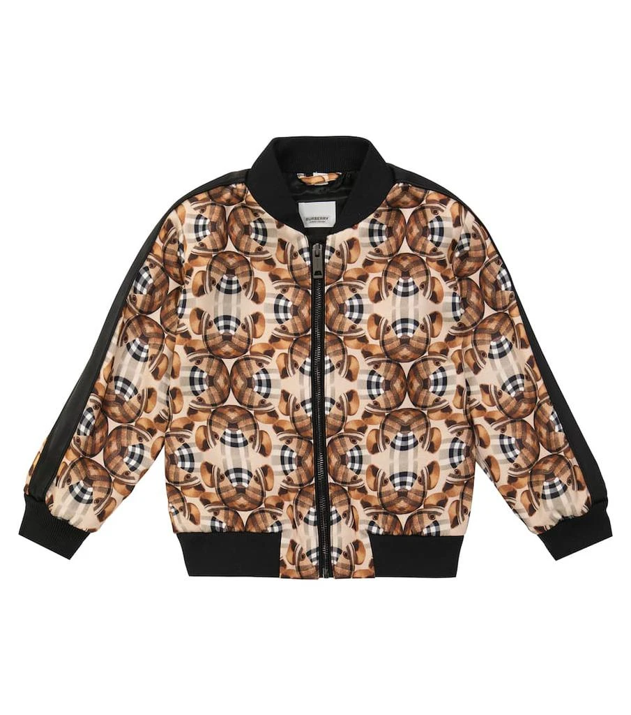 商品Burberry|Thomas Bear印花飞行员夹克,价格¥6916,第1张图片