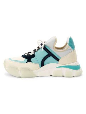 商品Salvatore Ferragamo|Cimbra Mix Media Chunky Sneakers,价格¥3323,第4张图片详细描述