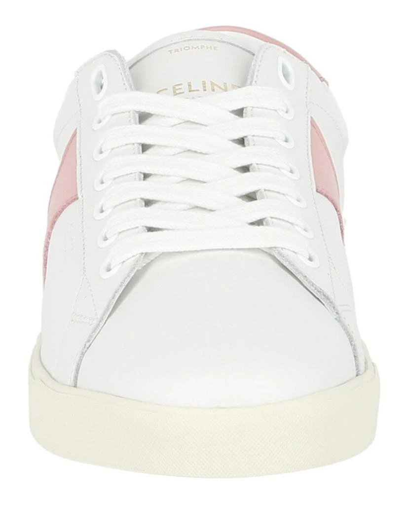 商品Celine|Triomphe Leather Sneakers,价格¥4589,第4张图片详细描述