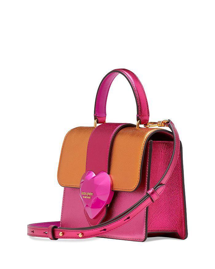 商品Kate Spade|Bijou Color Blocked Metallic Leather Mini Bag,价格¥2493,第5张图片详细描述