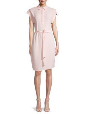 商品Tommy Hilfiger|Belted Crinkle Dress,价格¥215,第1张图片