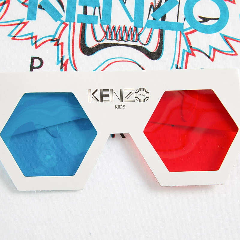 KENZO 白色男童T恤 KP10718-WHITE 商品