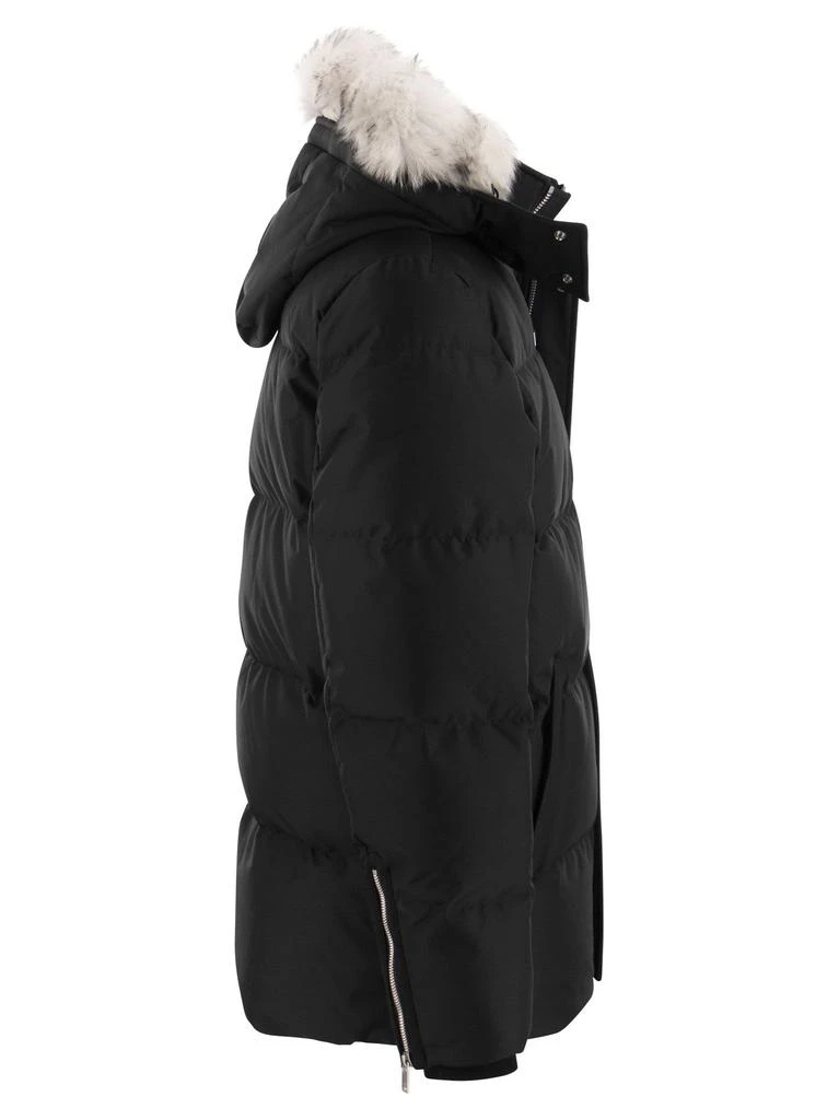 商品Moose Knuckles|Moose Knuckles Zip-Up Hood Padded Coat,价格¥5405,第3张图片详细描述