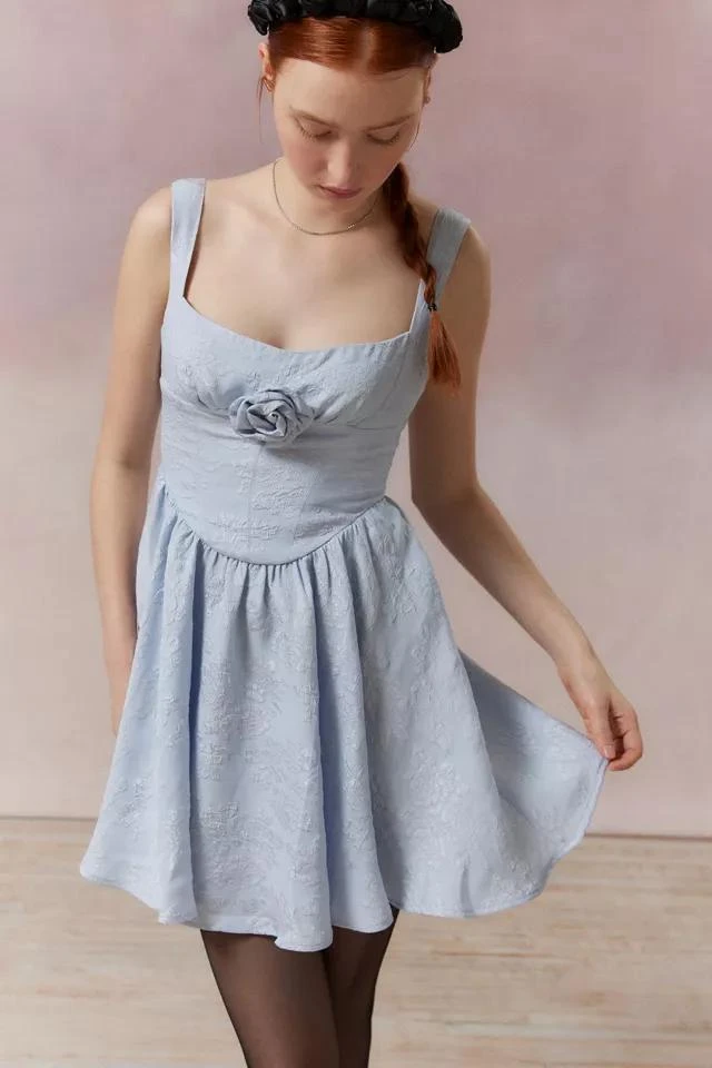 Kimchi Blue Jill Velvet Mini Dress
