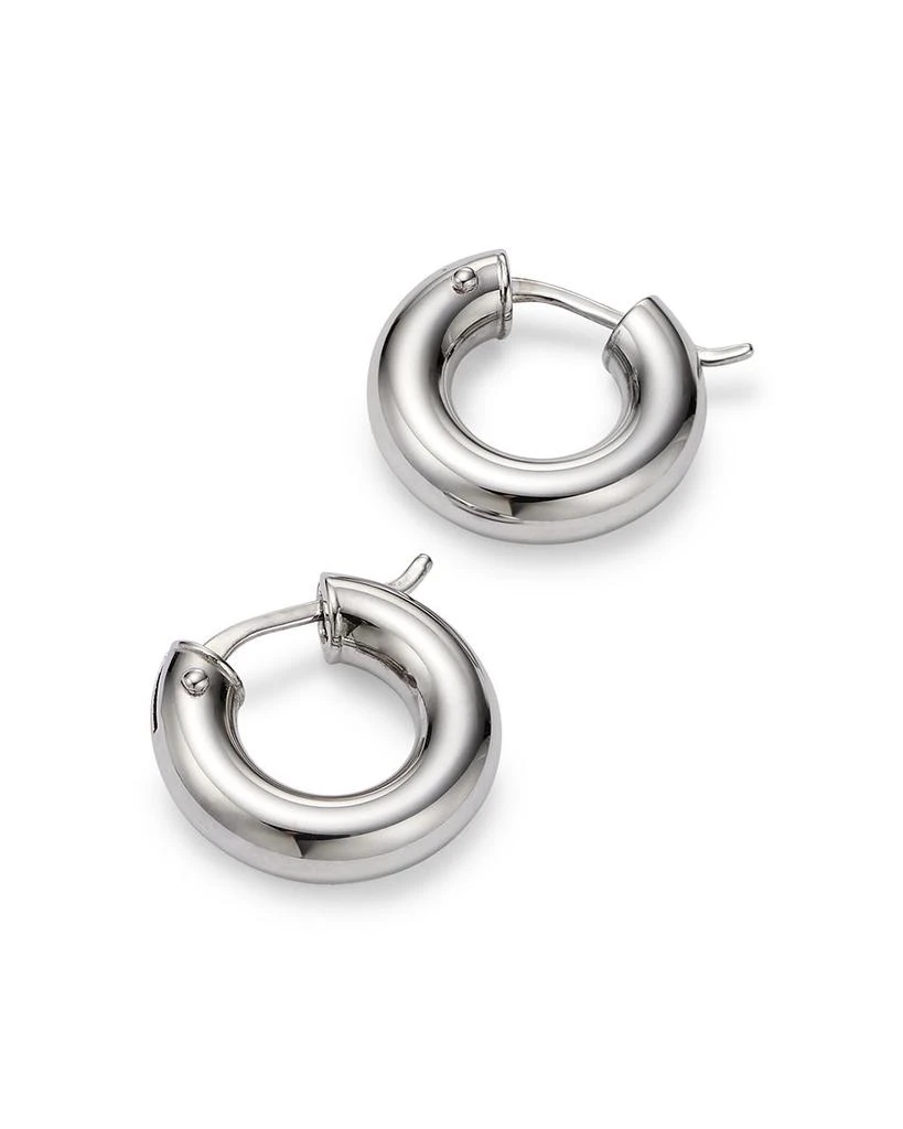 18K White Gold Hoop Earrings 商品