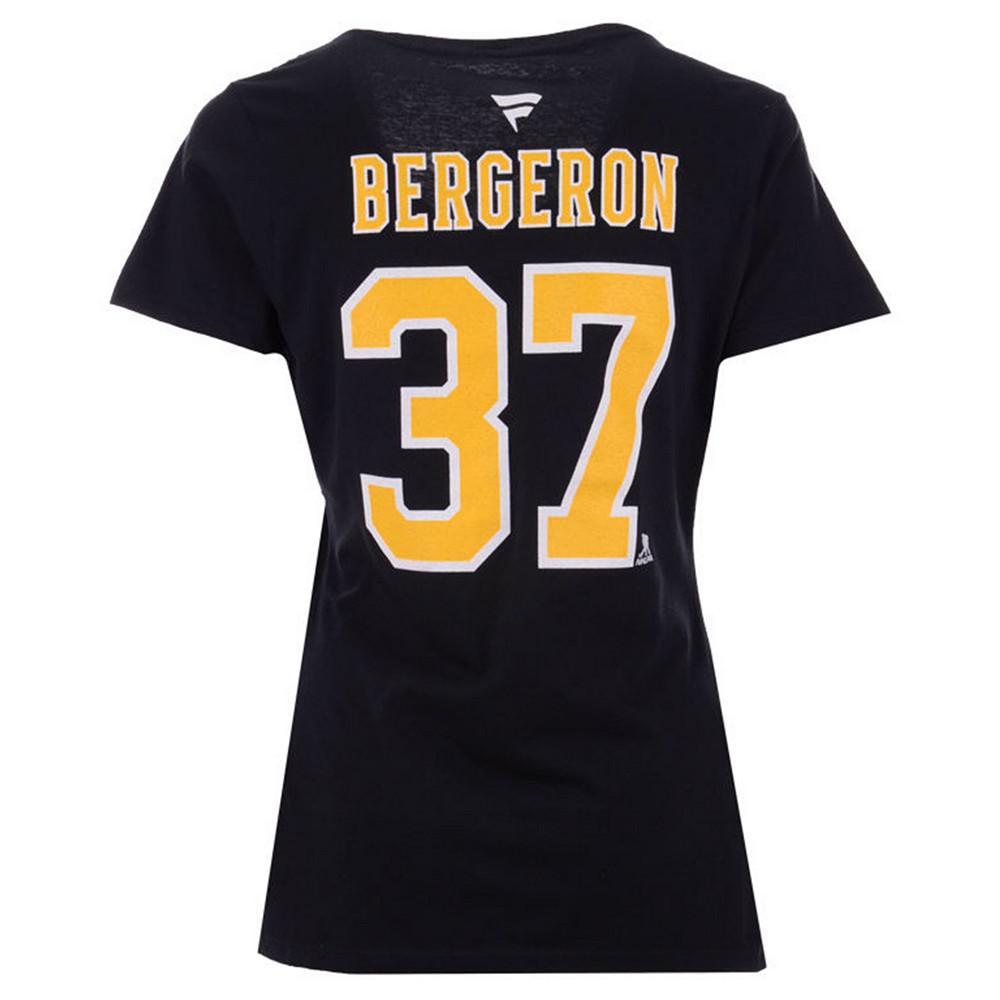 商品Authentic NHL Apparel|Fanatics Women's Patrice Bergeron Boston Bruins Player T-Shirt,价格¥238,第1张图片