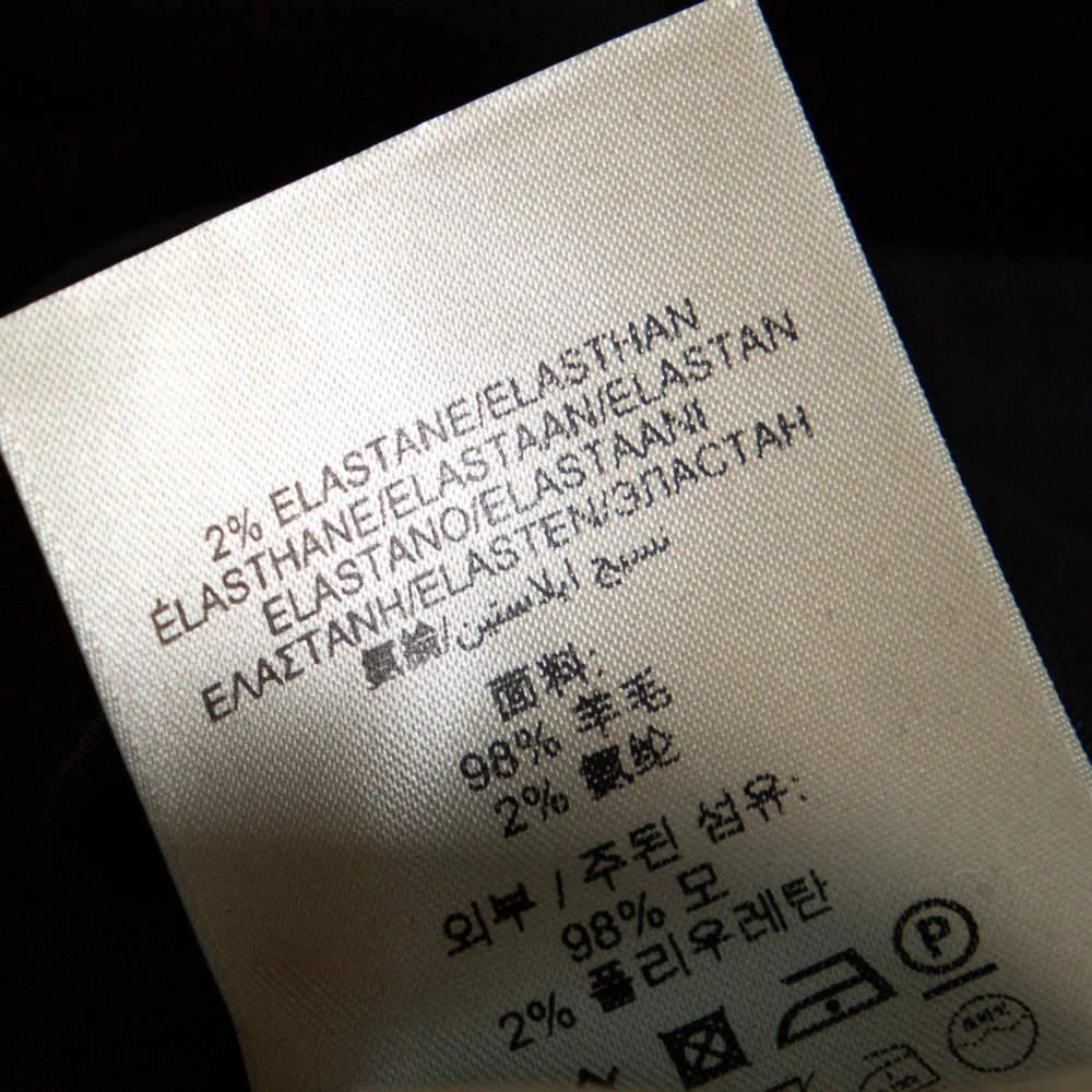 Burberry London Black Wool Blend Tailored Trousers S 商品