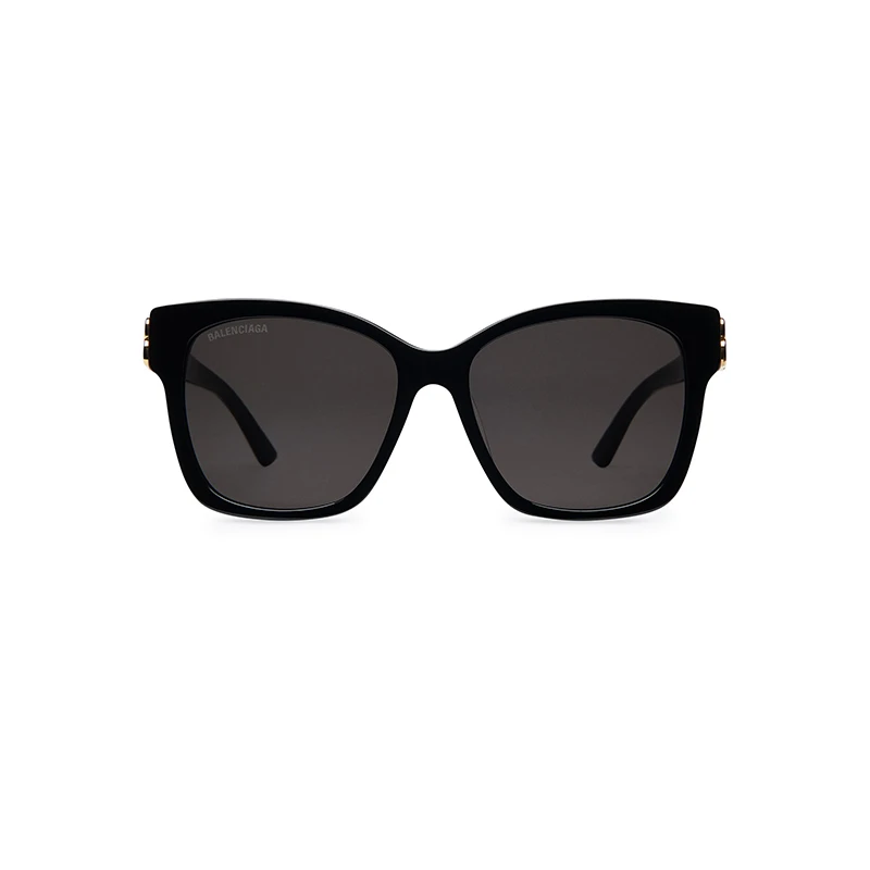 商品Balenciaga|【现货】巴黎世家 23新款DYNASTY系列 女士黑色方框墨镜628246T00011000,价格¥2501,第1张图片