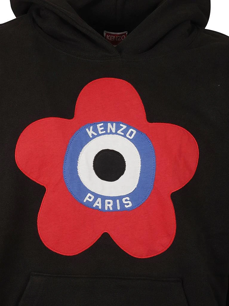 商品Kenzo|Kenzo Logo Embroidered Hoodie,价格¥2317,第3张图片详细描述