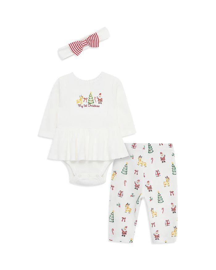 商品Little Me|Girls' Holiday Bodysuit & Pants Set - Baby,价格¥169,第1张图片