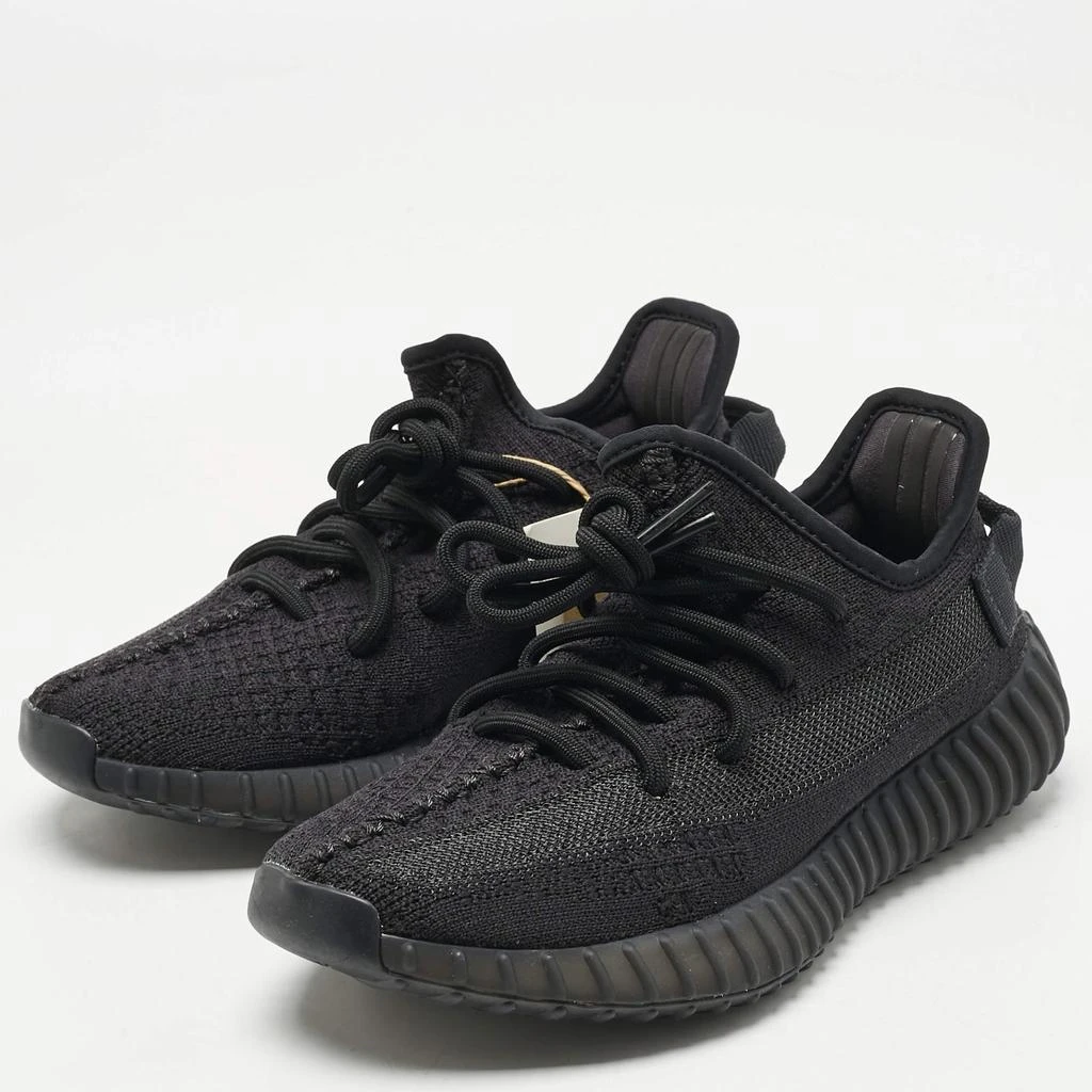 商品YEEZY|Yeezy x Adidas Black Knit Fabric Boost 350 V2 Onyx Sneakers Size 36 2/3,价格¥3698,第2张图片详细描述