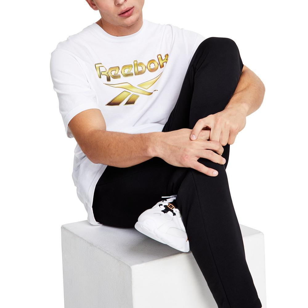 商品Reebok|Men's Identity Oversized Logo Graphic T-Shirt, Created for Macy's,价格¥252,第6张图片详细描述