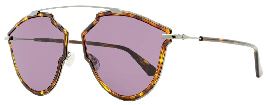商品Dior|Dior Women's Butterfly Sunglasses SoRealRise H2HUR Dark Ruthenium/Havana 58mm,价格¥1023,第1张图片