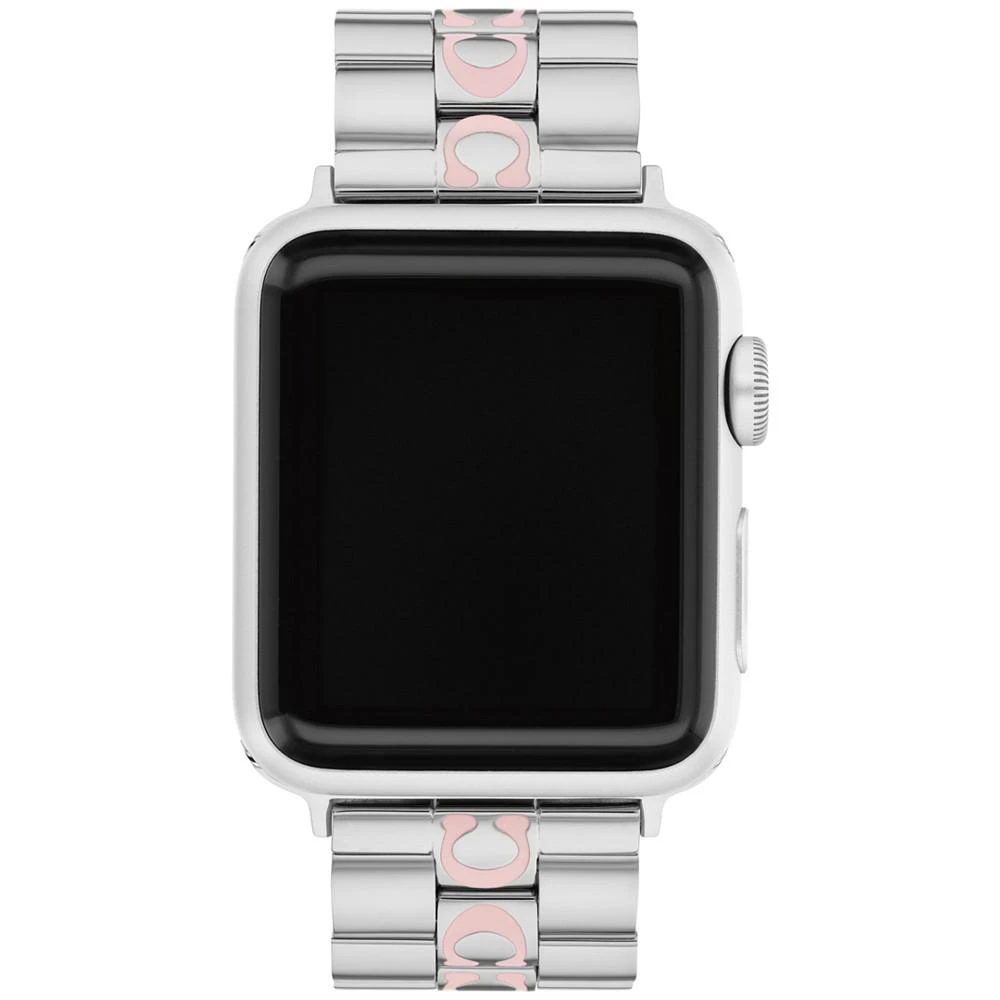 商品Coach|Stainless Steel Bracelet Apple Watch® Bracelet 38mm/40mm,价格¥935,第1张图片