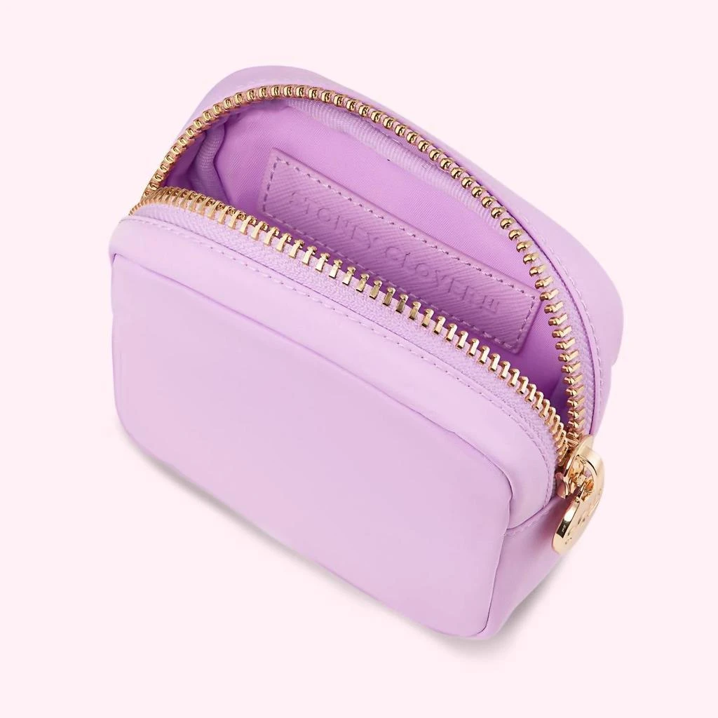 商品Stoney Clover Lane|Classic Mini Pouch In Grape,价格¥441,第3张图片详细描述