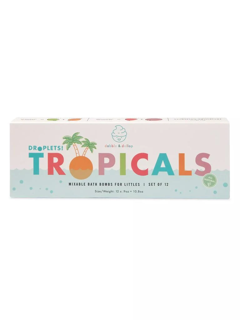 商品Dabble & Dollop|Droplets Bath Bombs - Tropicals,价格¥227,第2张图片详细描述