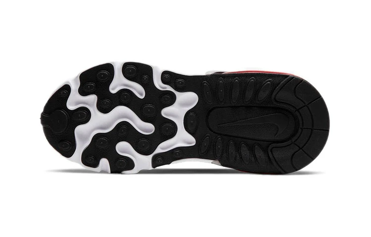 商品[国内直发] NIKE|[预售3天]Air Max 270 RT 拼接运动 减震 低帮 儿童休闲鞋 黑白红 中小童,价格¥309,第6张图片详细描述
