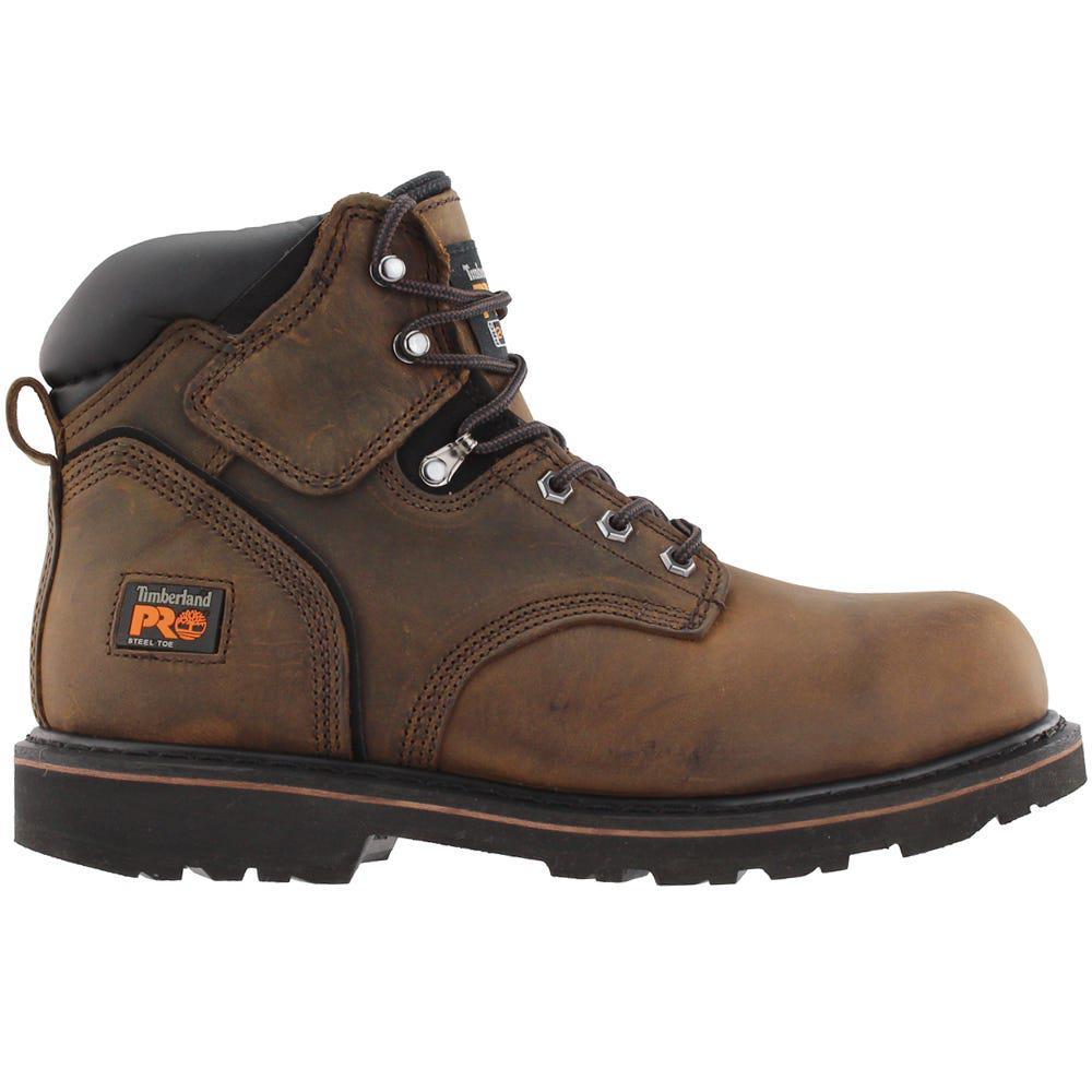 商品Timberland|Pit Boss 6 Inch Steel Toe Work Boots,价格¥748,第1张图片