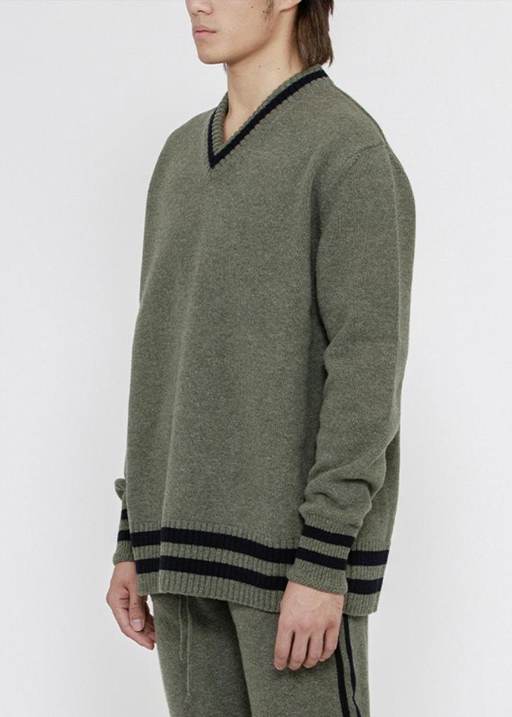 商品MAISON MARGIELA|Maison Margiela Stripe Wool Sweater,价格¥3681,第5张图片详细描述