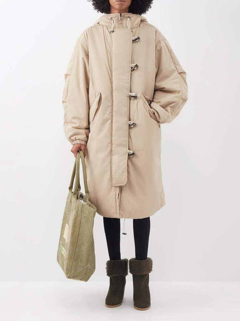 商品Isabel Marant Étoile|Dacayo cotton-blend long parka,价格¥3701,第2张图片详细描述