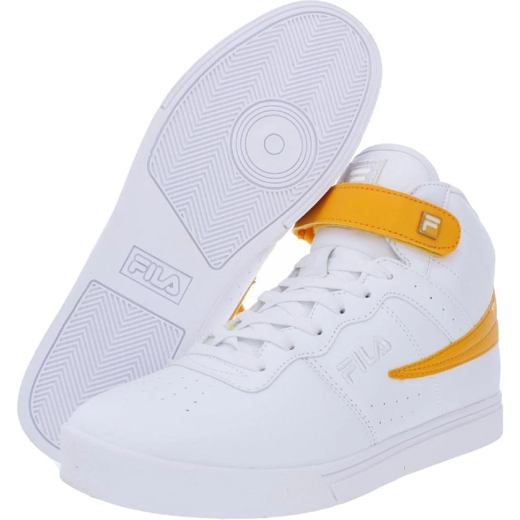 商品Fila|Fila Mens Vulc 13 Color Pop Metallic High Top Fashion Sneakers,价格¥130,第3张图片详细描述