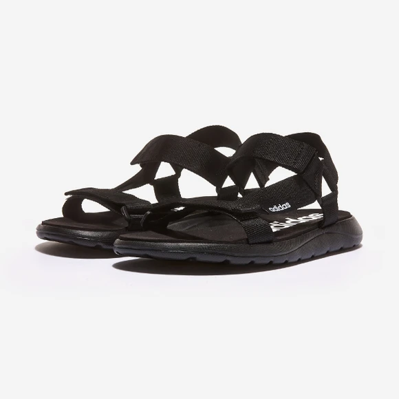 【韩国直邮|包邮包税】阿迪达斯COMFORT SANDAL  凉鞋 沙滩鞋 运动凉鞋 拖鞋  EG6514 CBLACK/CBLACK/FTWWHT 商品