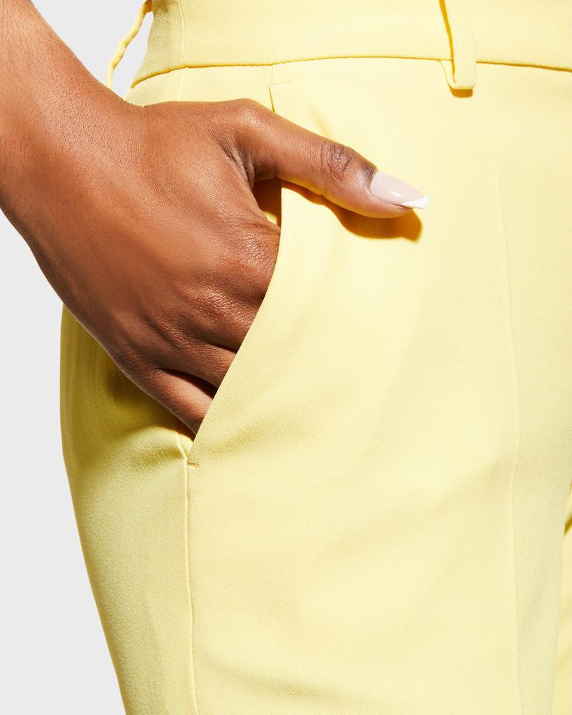 商品Alexander McQueen|Leaf Crepe Classic Suiting Pants,价格¥3198,第7张图片详细描述
