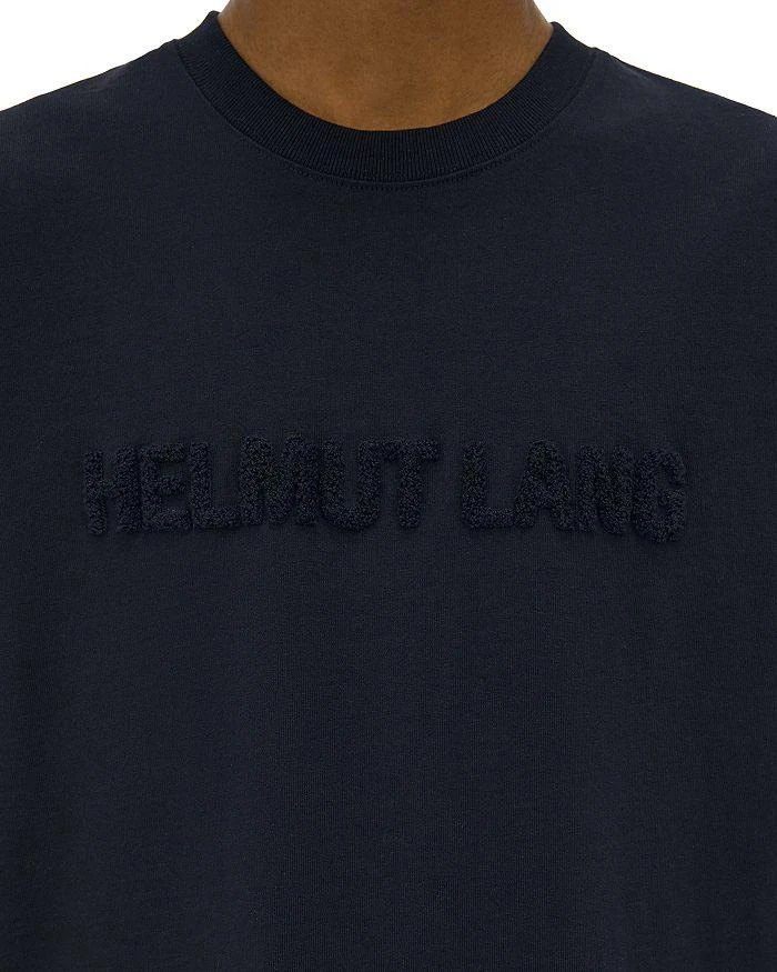 商品Helmut Lang|Cotton Flocked Logo Graphic Tee,价格¥910,第5张图片详细描述