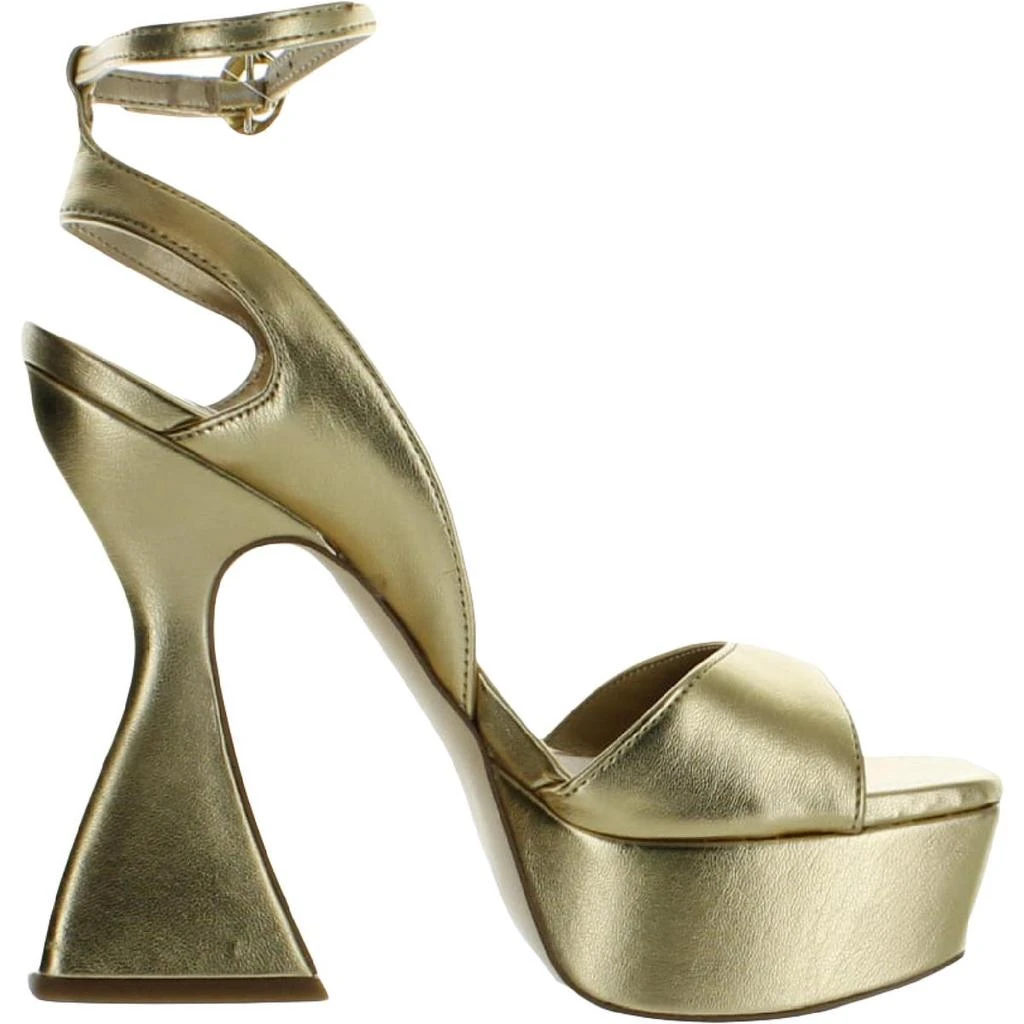 商品Sam Edelman|Alisa Womens Metallic Ankle Strap Platform Heels,价格¥229,第2张图片详细描述
