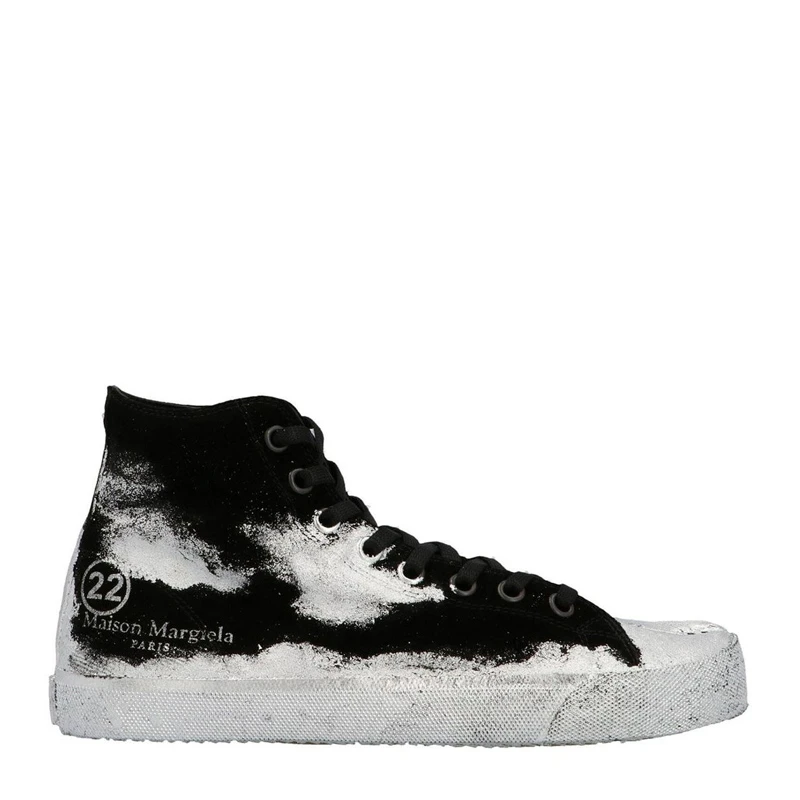 商品[国内直发] MAISON MARGIELA|MAISON MARGIELA 黑色女士帆布鞋 S58WS0111-P2519-H1130,价格¥2797,第1张图片