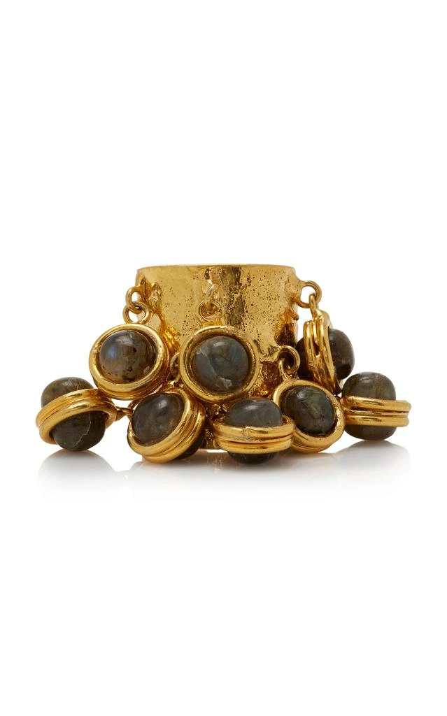 商品Sylvia Toledano|Sylvia Toledano - 22K Gold-Plated Labradorite Candies Ring  - Grey - OS - Moda Operandi - Gifts For Her,价格¥1358,第1张图片